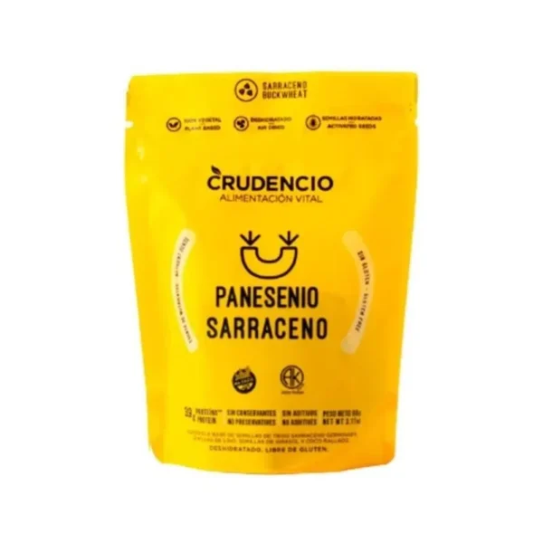 Pan esenio sarraceno crudencio x 90 grs