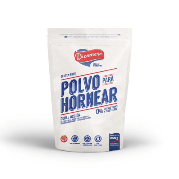 Polvo de hornear dicomere x 250 grs