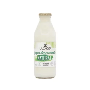yogur descremado natural la choza x 500 ml