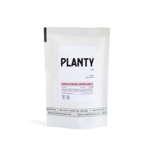 Arroz integral pack compostable planty x 400 grs