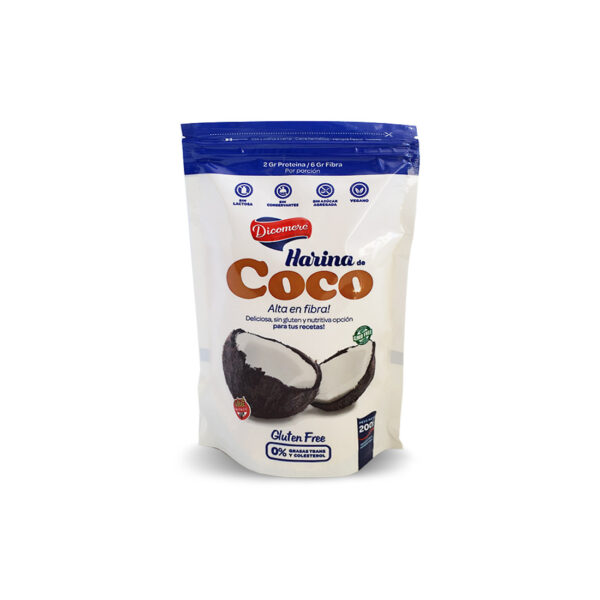 Harina de coco dicomere x 200 grs