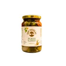Pickles en vinagre san nicolas x 250 grs