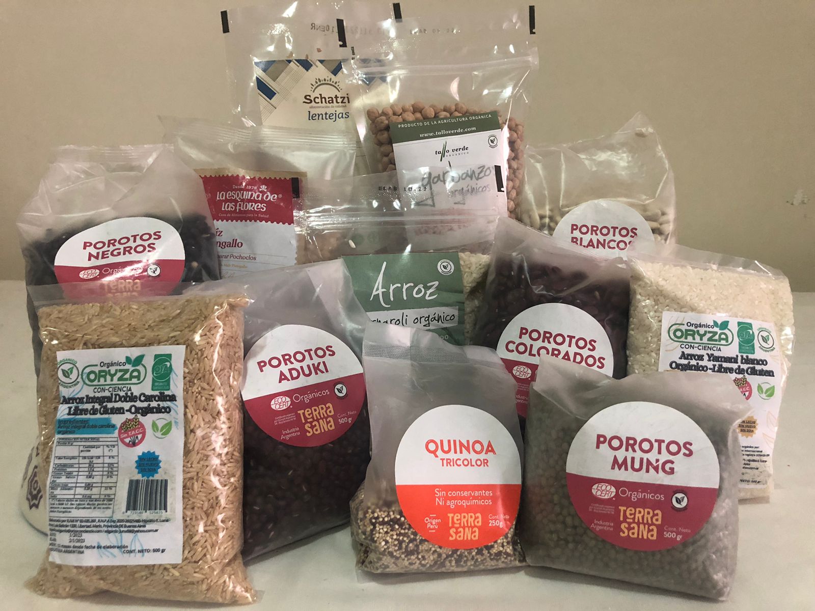 Combo arroces y legumbres organicas