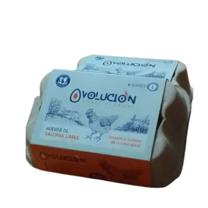huevos pastoriles certificados en bienestar animal Ovolucion x 6 unidades