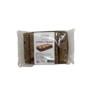 barritas de avena y pasas grun x 200 grs