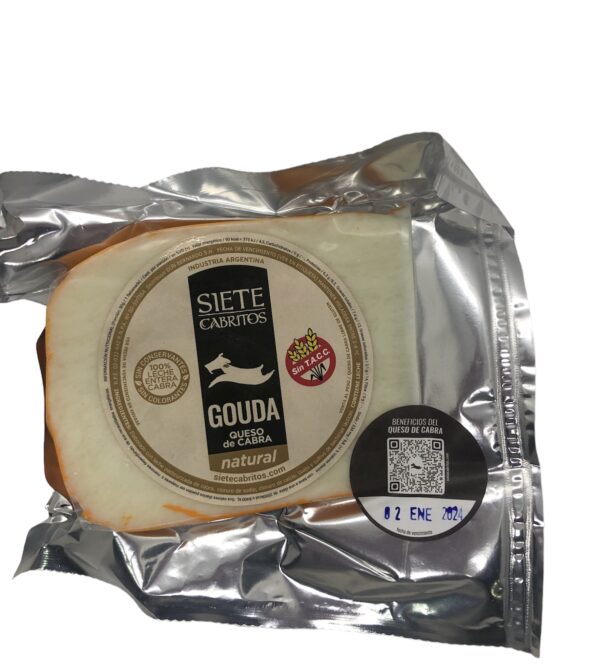 queso gouda de cabra 7 cabritos x 350 grs aprox