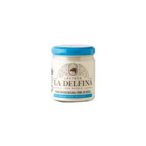 yogur entero natural firme de bufala deslactosado sin azucar la delfina x 160 grs (vto 21//12)
