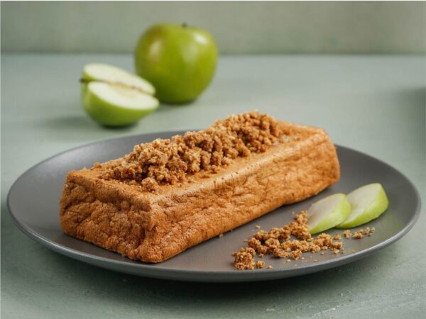 budin de manzana crumble sin azucar y sin gluten Chez Momo x 370 grs