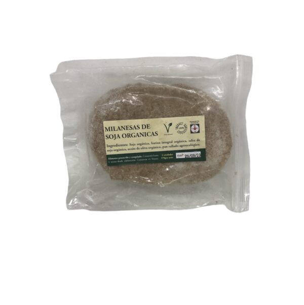 milanesa de soja organica 4u Sasaki x 370 grs