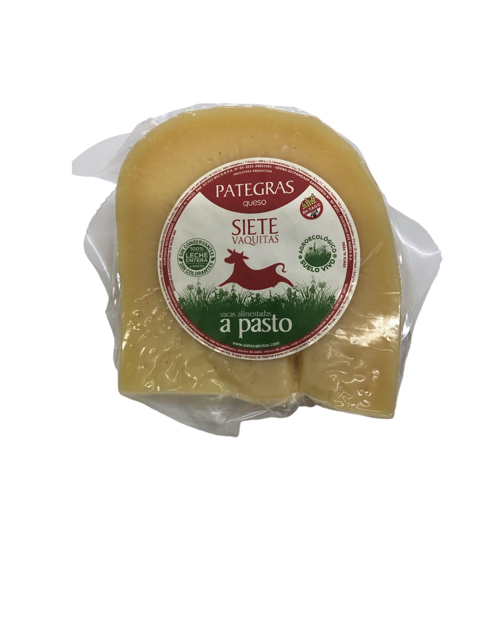 Queso Pategras Agroecologico 7 Vaquitas X 220 Grs - CARDAMOM BAZAR ORGÁNICO