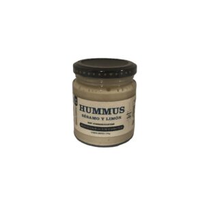 hummus de garbanzos, sesamo y limon recetas de entonces x 160 grs