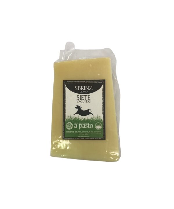 queso sbrinz agroecologico 7 vaquitas x 190 grs aprox