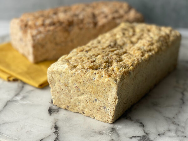 pan de lino dorado keto Chez Momo x 370 grs