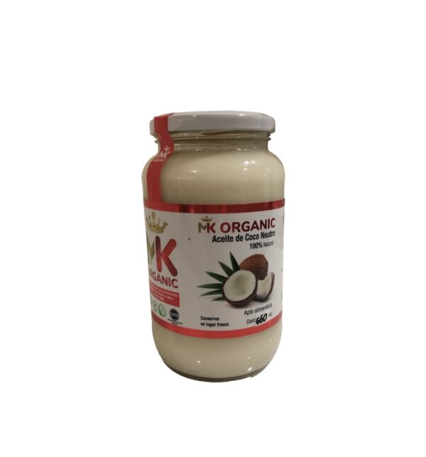 aceite de coco neutro MK Organic