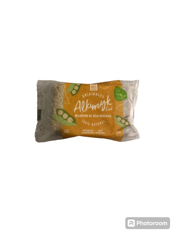 milanesa de soja organicas con sal alkimyk x 360 grs (4 unid)