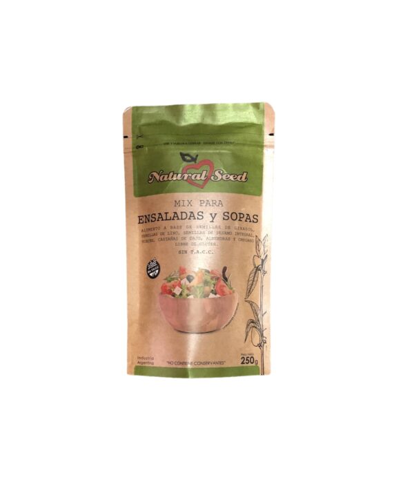 mix para ensaladas y sopas natural seed x 250 grs
