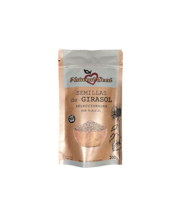 semillas de girasol seleccionadas natural seed x 200 grs