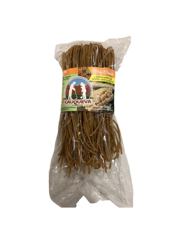fideos de maiz apio cebolla y puerro Cauqueva x 300 grs