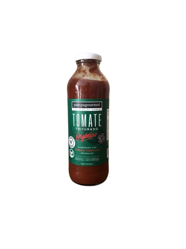 salsa de tomate con ajo y albahaca pampa gourmet x 330 grs