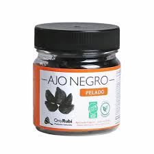 ajo negro organico pelado oro rubi x 80 grs