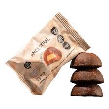 bocado de mani relleno de chocolate ancestral x 30 grs