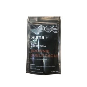 premezcla keto brownies doble cacao Suma+ x 160 grs