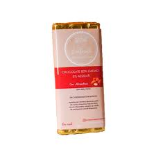 chocolate organico sin azucar 80% cacao nutrirte x 100 grs