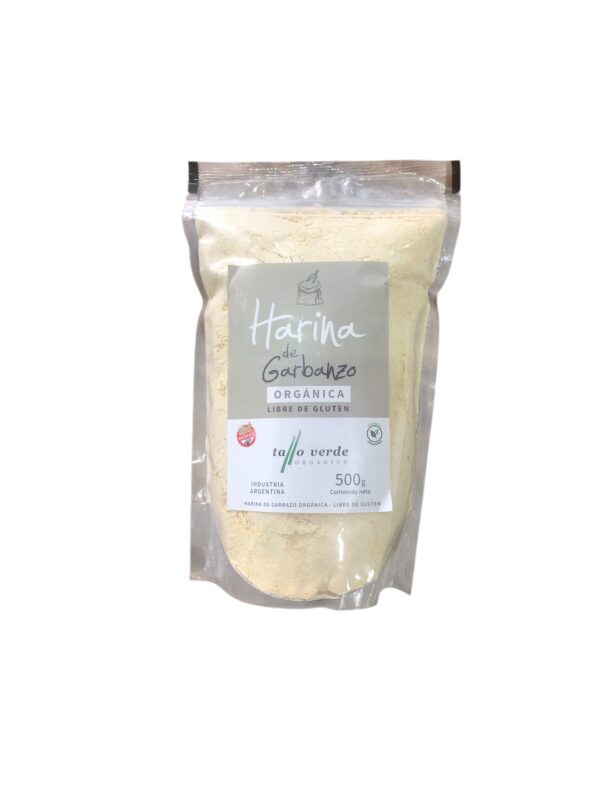 harina de garbanzos tallo verde x 500grs