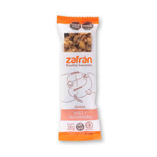 barrita de nuez y algarroba zafran x 28 grs