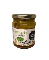tomates verdes encurtidos agroecologicos monar x 500 grs