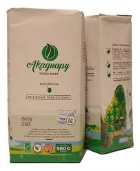 yerba mate organica akaguapy x 500 grs