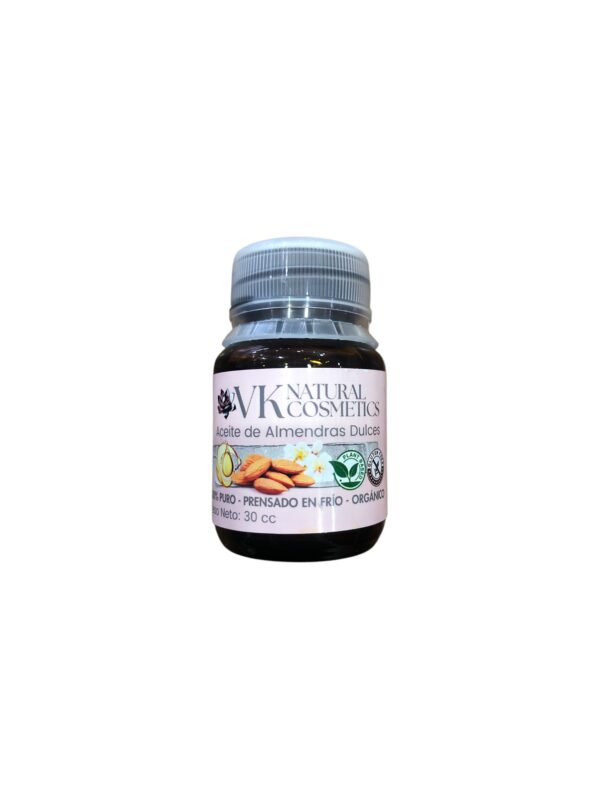 aceite de almendras organico vk x 30 cc