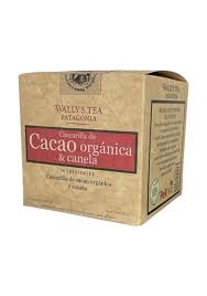 infusion de cascarilla de cacao organica & canela wallys x 30 grs