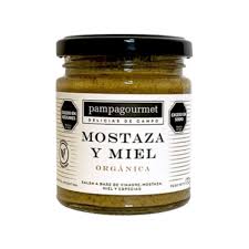 mostaza y miel organica pampa gourmet x 170 grs