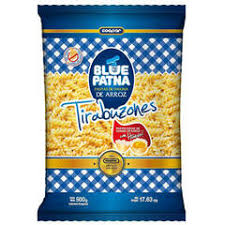 fideos de arroz tirabuzones blue patna x 500 grs