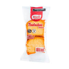 tostadas dulces gluten free bio x 65 grs