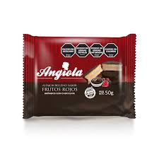 alfajor mouse de frutosrojos bañados sin tacc Angiola x 50 grs