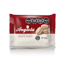 alfajor mouse de frutos rojos sin tacc Angiola x 50 grs