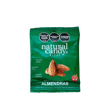 bites de almendras saladas y tostadas natural candy x 30 grs