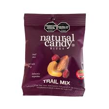 bites trail mix natural candy x 30 grs