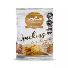 crackers con semillas sin tacc Angiola x 150 grs