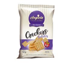crackers saladas sin tacc Angiola x 150 grs
