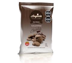 galletitas dulces sin tacc sabor chocolate Angiola x 130 grs