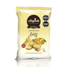 galletitas dulces sin tacc sabor limon Angiola x 130 grs