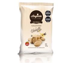 galletitas dulces sin tacc sabor vainilla Angiola x 130 grs