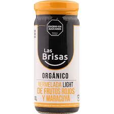 mermelada light frutos rojos y maracuya las brisas x 240 grs