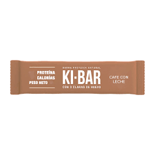 barra proteica natural sabor cafe ki-bar x 40 grs