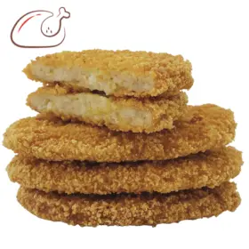 medallones de pollo prefritos cocorokeen x 400 grs (4 unid)