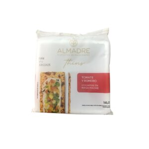 thins de masa madre tomate y romero almadre x 160 grs
