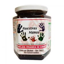 Mermeladas organicas nuestras manos x 400 grs - ciruela